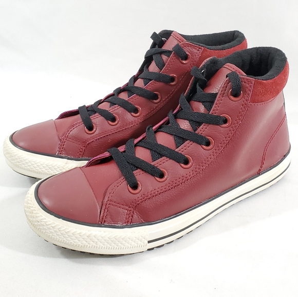 CONVERSE LEATHER HIGH TOP MEN 6 Sneakers - Picture 4 of 8